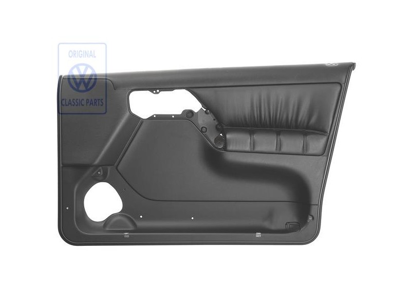 Original VW Door Trim (Leather/Leatherette) Black - 1H4867012BGCNN