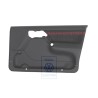 Original VW Door Panel Trim (Cloth) Black/Red - 1H4867012BHENB