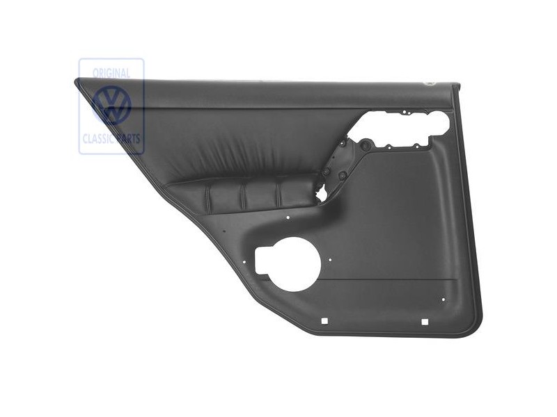 Original VW Door Trim (Leather/Leatherette) Black - 1H4867211CKCNN