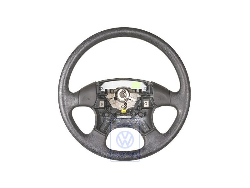 Original VW Steering Wheel Satin Black - 1H0419091AS01C