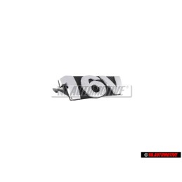Original VW 16V Front Grill Badge Emblem Chrome - 6X0853679 FDY