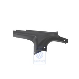 Original VW Sill Trim Strip Satin Black - 1H4853372B B41