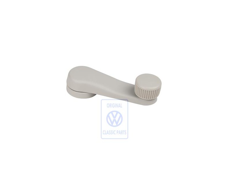 Original VW Window Crank Flint Grey - 1H0837581D Y01