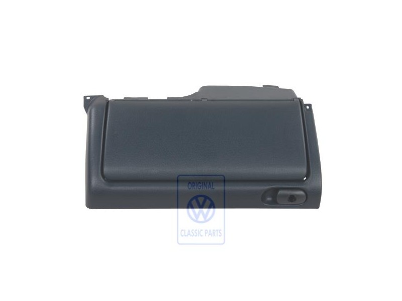 Original VW Stowage Box, (Lockable) Mauritius Blue - 1H1857922B F31
