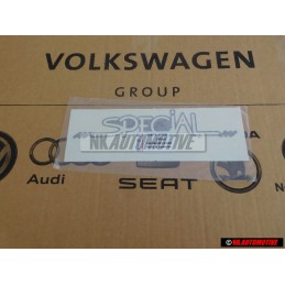 Original VW Film Lettering Diamond-Silver - 1H6853431K 9ZD