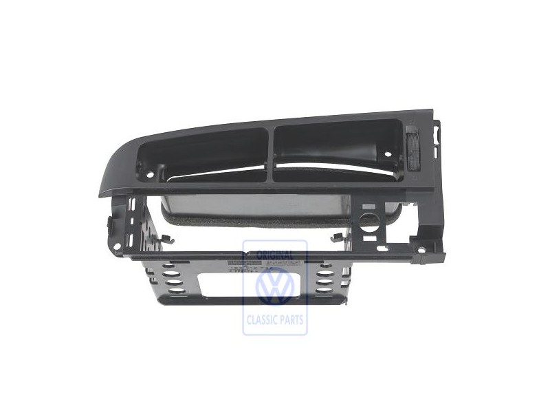 Original VW Housing For Air Vent Satin Black - 1E2819728 01C