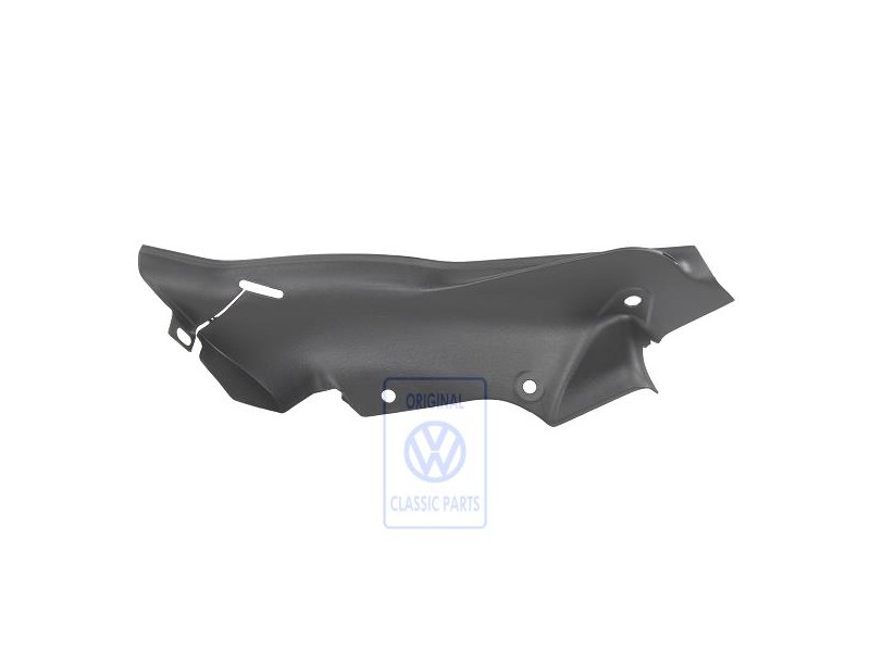 Original VW Wheel Housing Trim Satin Black - 1H4867766 B41