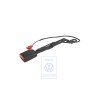 Original VW Belt Latch With Warning Contact Satin Black - 1H1857755 01C