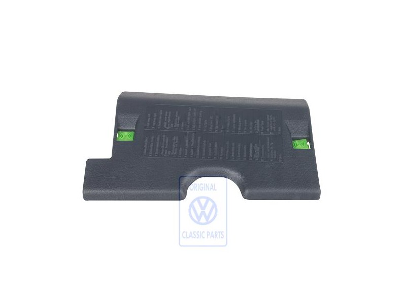 Original VW Cover Mauritius Blue - 1H1857917 F31