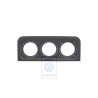 Original VW Trim For Fresh Air And Heater Controls Satin Black - 1H6819075 01C