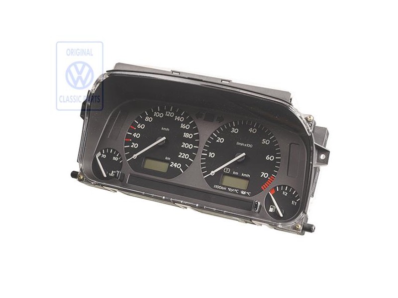 Original VW Combi-Instrument With Brake Pad Wear Indicator - 1H0919880CX
