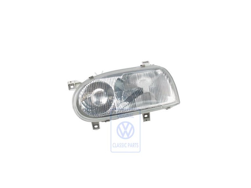 Original VW Halogen Twin Headlights - 1H6941017AH