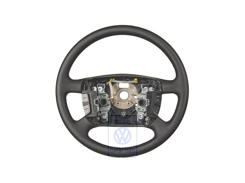 Original VW Multifunction Steering Wheel Black/Orbitblue - 1J0419091CHHCC