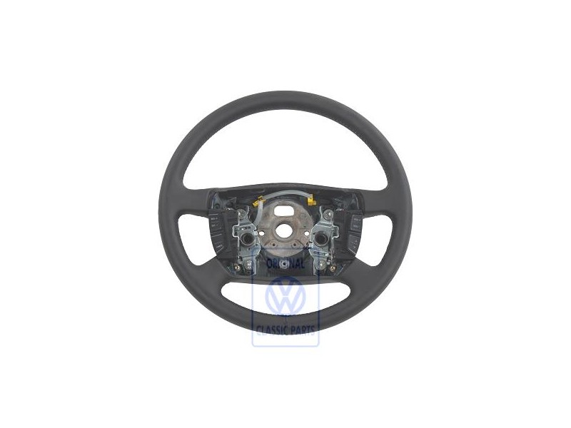 Original VW Multifunction Steering Wheel Black/Orbitblue - 1J0419091DGHCC