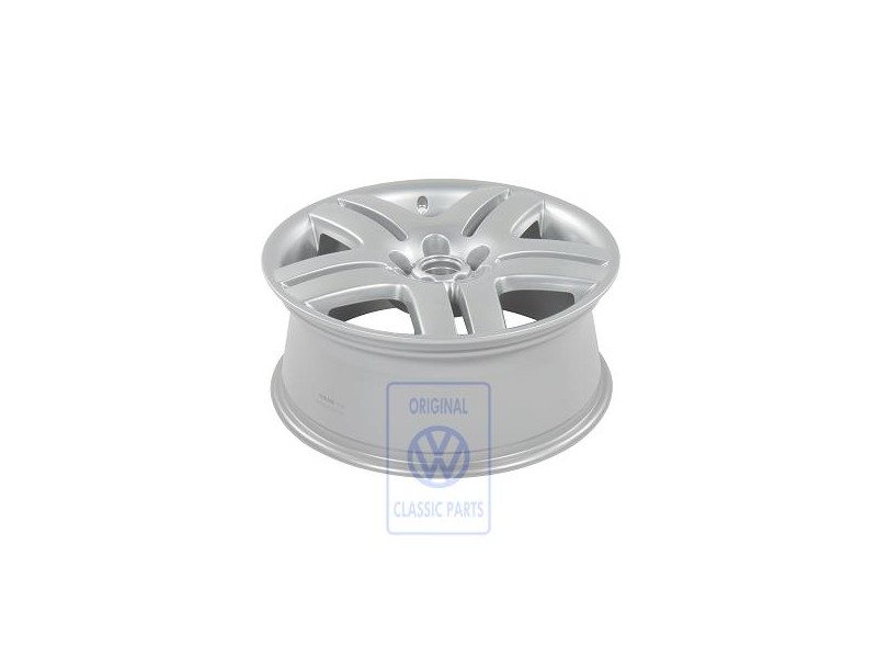 Original VW Aluminium Rim Bright Chrome - 1J0601025ABZ31