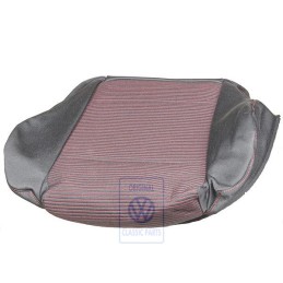 Original VW Seat Covering Fabric Black/Red - 1J0881405CDNPH