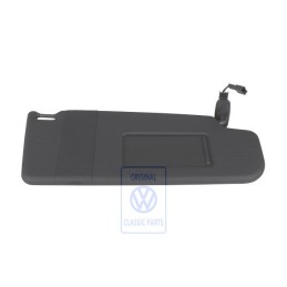 Original VW Sun Visor With Mirror And Cover Black - 3B0857552AK3H8
