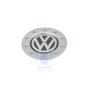 Original VW Hup Cap Brilliant Chrome/Dolomite Grey - 1J0601149A GRB