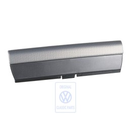 Original VW Cover Cap Black/Silver Net Optic - 1J0858035B 2S2