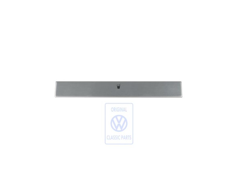 Original VW Trim Brushed Aluminium - 1J0858607E 4J4