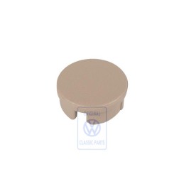 Original VW Cover Cap Light Beige - 1J0881637A Q70