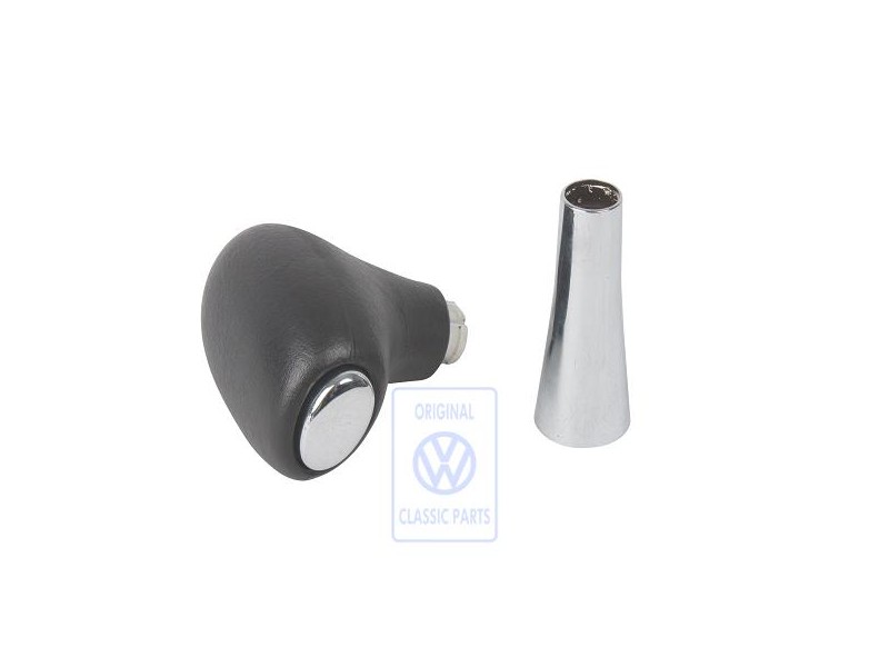 Original VW Selector Lever Handle Black - 1J1713139F 4EC