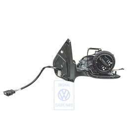 Original VW Exterior Mirror Housing Satin Black - 1J1857508D 01C