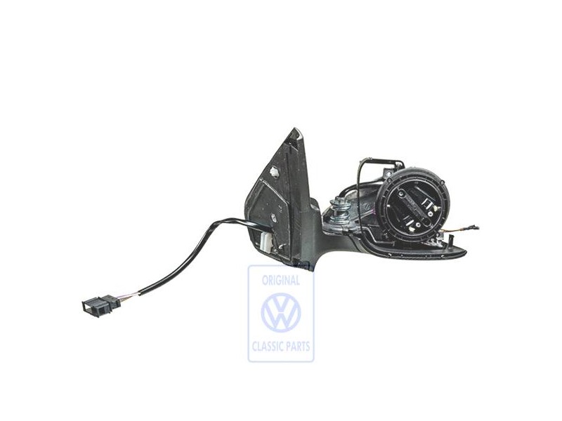 Original VW Exterior Mirror Housing Satin Black - 1J1857508D 01C