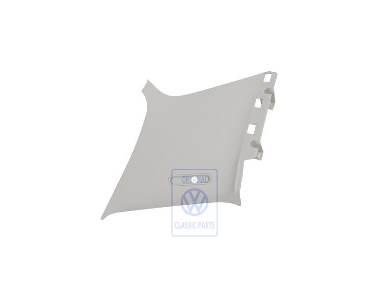 Original VW C-Pillar Trim Pearl Grey - 1J4867288D 2XP