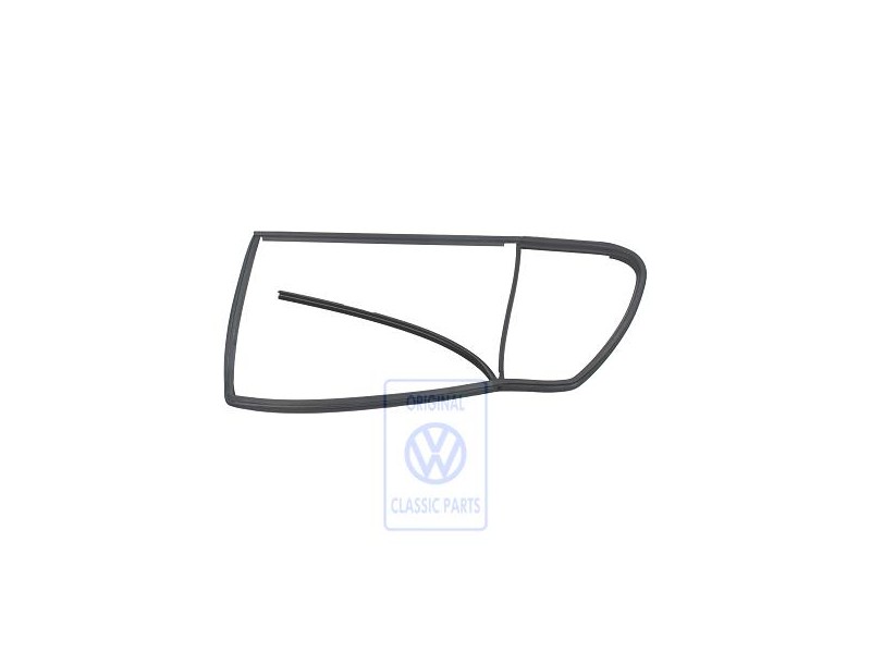 Original VW Window Guide Satin Black - 1J6839432C B41