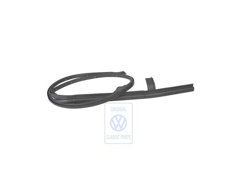 Original VW Door Seal, Outer Satin Black - 1J6839697B B41