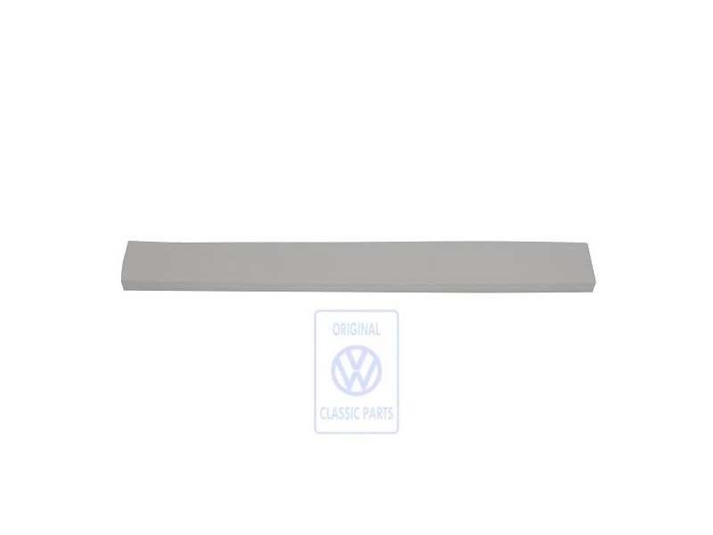 Original VW End Trim Pearl Grey - 1J9867617A 2XP