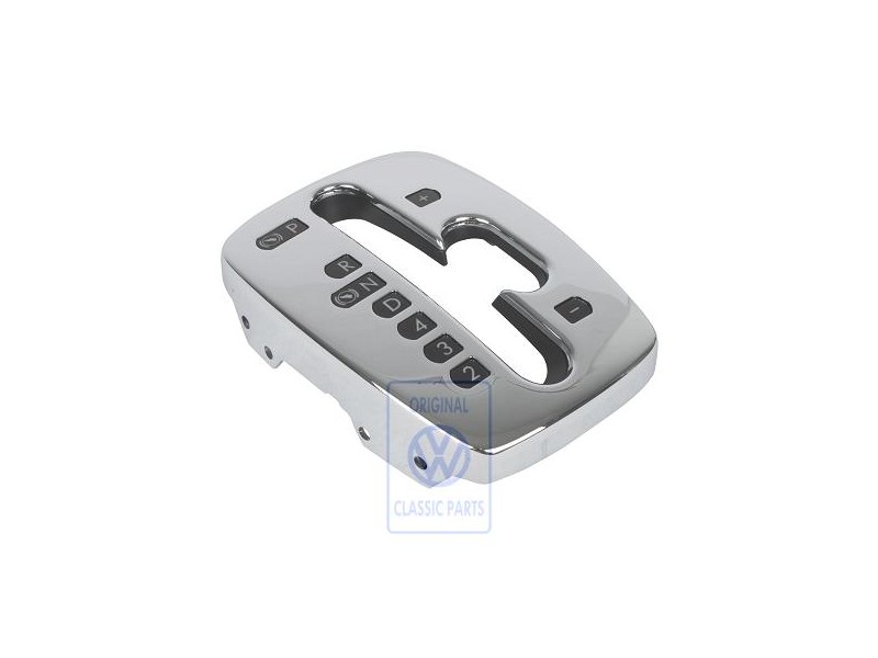 Original VW Gear Shift Cover Chrome - 1J0713597 2ZZ