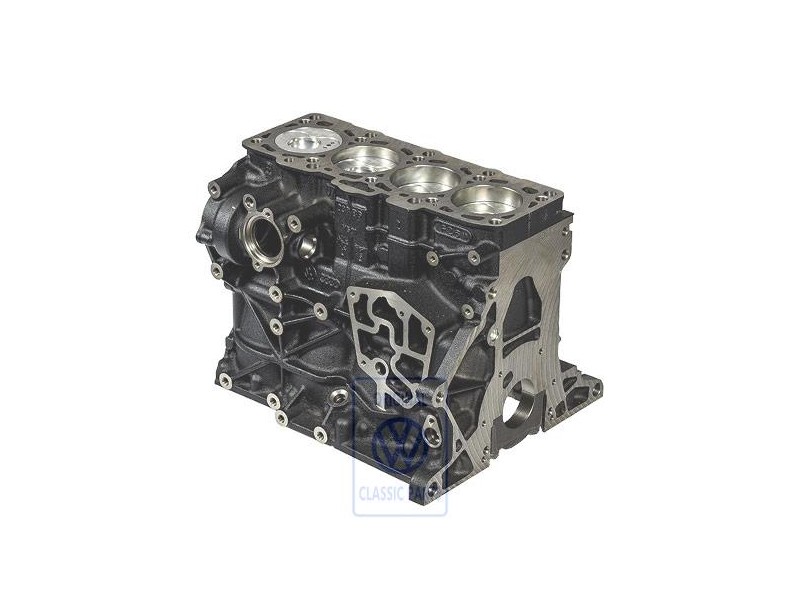 Original VW Cylinder Block With Pistons - 038103101AB