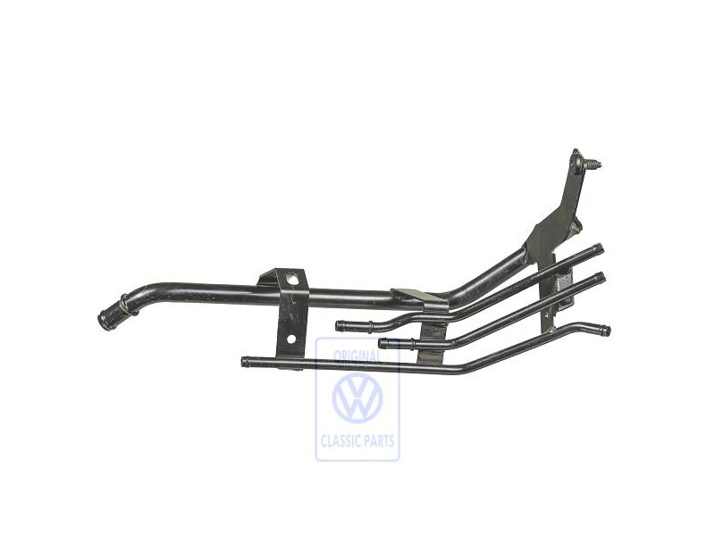 Original VW Coolant Pipe With Breather Pipe - 1J0121070BR
