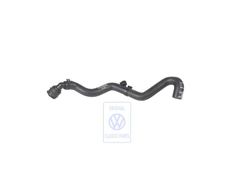 Original VW Coolant Hose With Quick Release Coupling - 1J0122157DJ