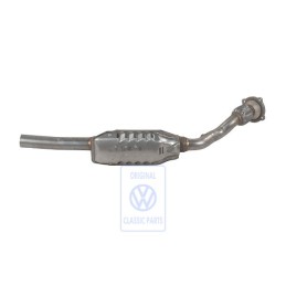 Original VW Exhaust Pipe With Catalyst - 1J0254502EX