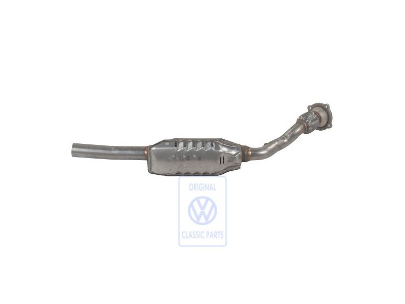 Original VW Exhaust Pipe With Catalyst - 1J0254502EX