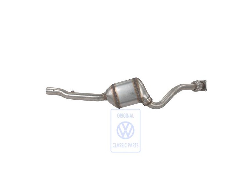 Original VW Exhaust Pipe With Catalyst - 1J1253058QX