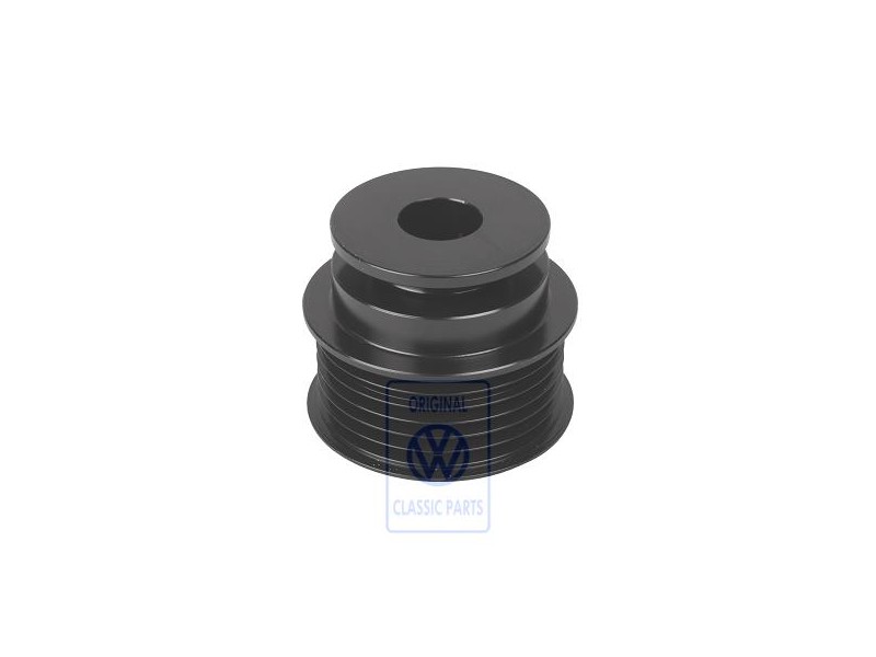 Original VW Poly V-Belt Pulley - 038903119E