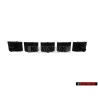5x Original VW Front Grill or Lower Spoiler Securing Clip - 171853695A