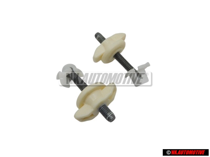 2x VW Classic Parts Front Headlight Adjuster, Adjusting Screw, Joint - 533941141