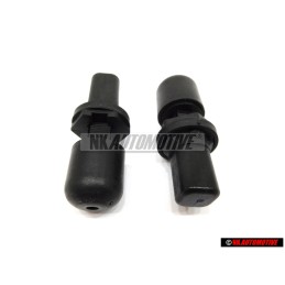 2x Original VW Rear Boot Tailgate Adjustable Stop Compress Buffer - 1K8827761D