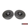 2x Original VW Front Suspension Strut Top Mount Cover Cap - 171412359 01C