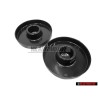 2x Original VW Front Suspension Strut Top Mount Cover Cap - 171412359 01C