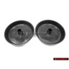 2x Original VW Front Suspension Strut Top Mount Cover Cap - 1H0412359