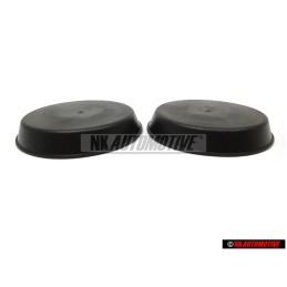 2x Original VW Front Suspension Strut Top Mount Cover Cap - 1H0412359