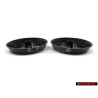 2x Original VW Front Suspension Strut Top Mount Cover Cap - 1H0412359