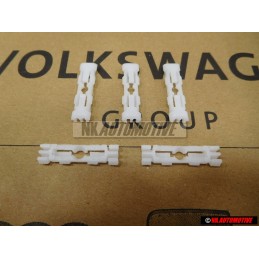 5x Original VW Molding Roof Retaining Clip - 191853733A