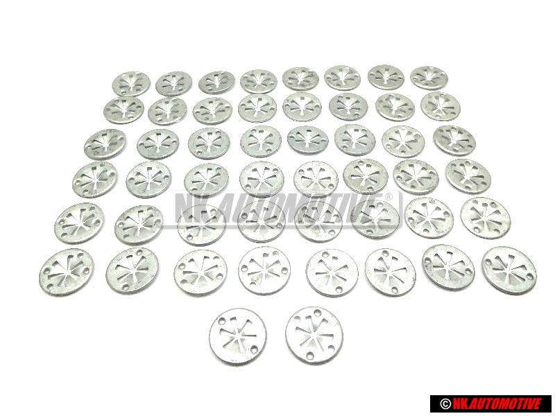 50x Original VW Clamping Washer 5x30 - N 90335004